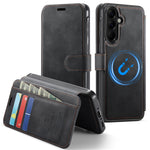AUTSPACE for Samsung Galaxy A37 5G A15 Case RFID Blocking Wallet Leather Magnetic Phone Cover