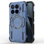 For Xiaomi 17T Magnetic Case Butterfly Armor Hollow Heat Dissipation PC + TPU Phone Cover