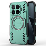 For Xiaomi 17T Magnetic Case Butterfly Armor Hollow Heat Dissipation PC + TPU Phone Cover