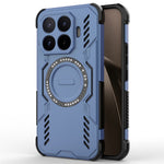 For Xiaomi 17T Pro Magnetic Case Butterfly Armor Hollow Heat Dissipation PC + TPU Phone Cover