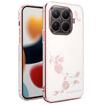 KADEM For Xiaomi 17T Pro Case Flower Rhinestone Decor TPU Phone Cover