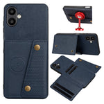 For Samsung Galaxy A08 5G / A08 4G / A07 5G Case with Card Slots Kickstand Leather + TPU Phone Cover