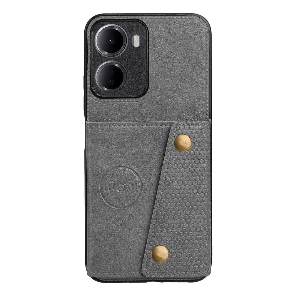For Xiaomi Redmi 15a 5G Case with Card Slots Kickstand Leather + TPU Phone Cover