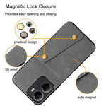 For Xiaomi Redmi 15a 5G Case with Card Slots Kickstand Leather + TPU Phone Cover