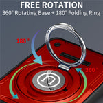 For Motorola Edge 70 Fusion+ 5G  /  70 Fusion 5G Case with Slide Camera Cover Ring Kickstand PC + TPU Phone Shell