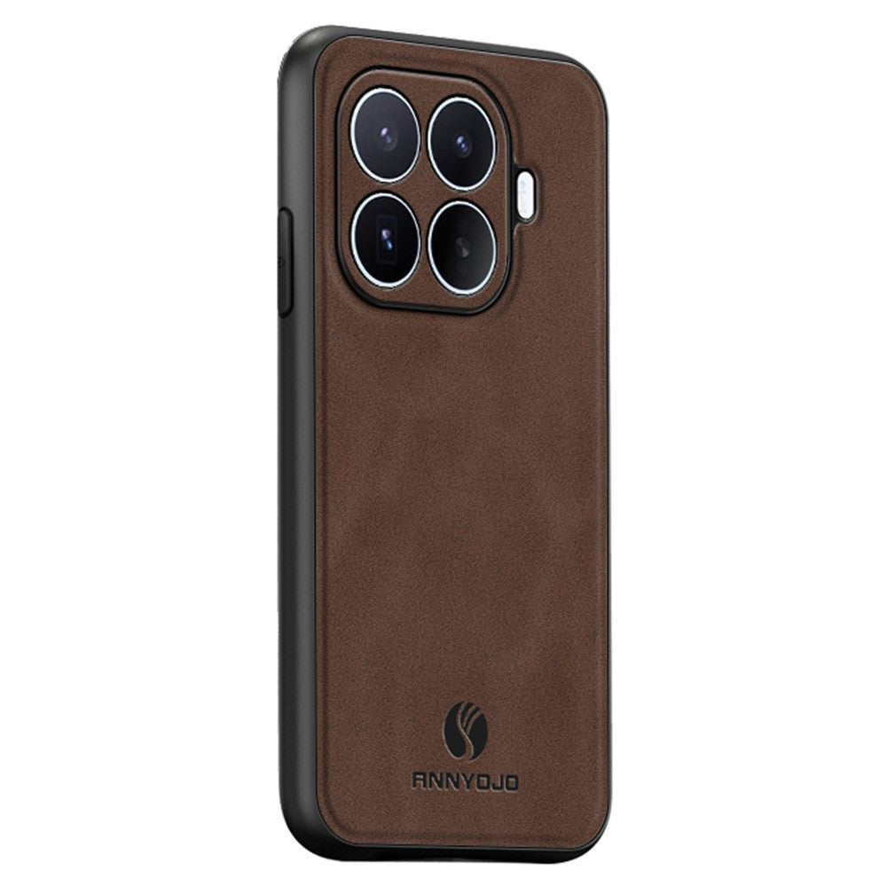 ANNYOJO Til Xiaomi 17T Pro telefoncover PU læder + PC + TPU anti-dråbe telefonbagside