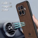 ANNYOJO Til Xiaomi 17T Pro telefoncover PU læder + PC + TPU anti-dråbe telefonbagside