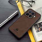 ANNYOJO Til Xiaomi 17T Pro telefoncover PU læder + PC + TPU anti-dråbe telefonbagside