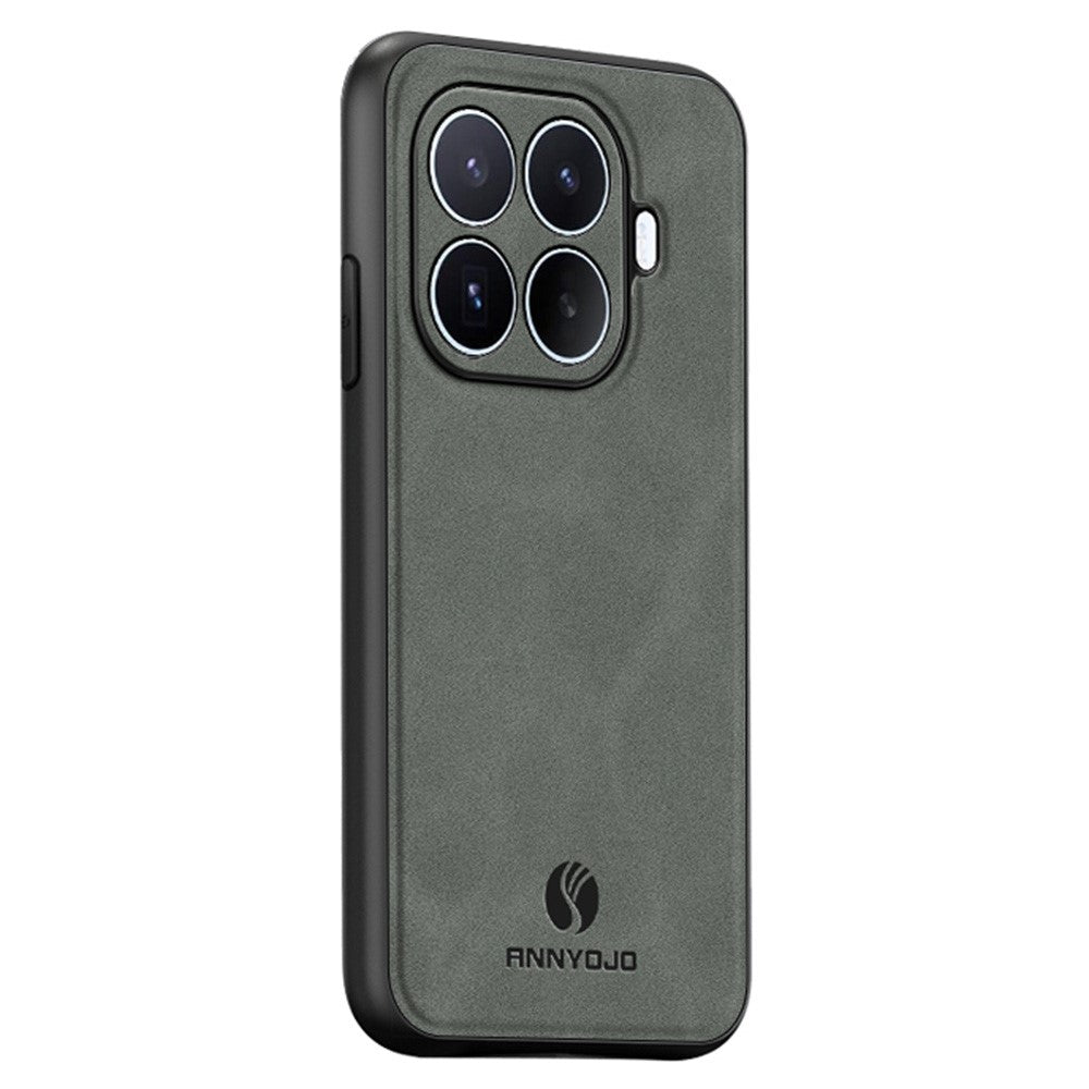 ANNYOJO Til Xiaomi 17T Pro telefoncover PU læder + PC + TPU anti-dråbe telefonbagside