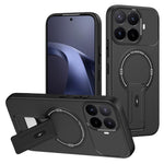 Til Xiaomi 17T Pro Cover Hudlignende Berøring Støtteben PC + TPU Telefoncover Understøtter Magnetisk Bilholder