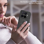 Til Xiaomi 17T Pro Cover Hudlignende Berøring Støtteben PC + TPU Telefoncover Understøtter Magnetisk Bilholder