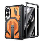 For Samsung Galaxy Z Fold8 Case Kickstand Hinge Protection Rugged PC + TPU Phone Cover