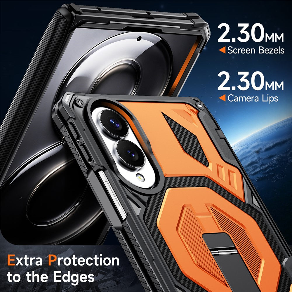 For Samsung Galaxy Z Fold8 Case Kickstand Hinge Protection Rugged PC + TPU Phone Cover