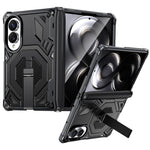 For Samsung Galaxy Z Fold8 Case Kickstand Hinge Protection Rugged PC + TPU Phone Cover