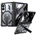 For Samsung Galaxy Z Fold8 Case Kickstand Hinge Protection Rugged PC + TPU Phone Cover