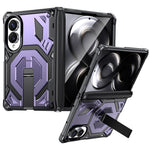 For Samsung Galaxy Z Fold8 Case Kickstand Hinge Protection Rugged PC + TPU Phone Cover