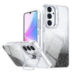 Til Samsung Galaxy A27 5G Magnetisk Etui Gradient Glitter Stødsikkert TPU PC Telefoncover