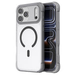For iPhone 18 Pro / 17 Pro Magnetic Case Skin-touch PC + TPU Airbag Protection Phone Cover
