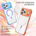 For iPhone 18 Pro / 17 Pro Magnetic Case Skin-touch PC + TPU Airbag Protection Phone Cover
