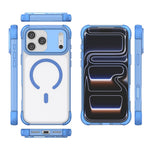 For iPhone 18 Pro / 17 Pro Magnetic Case Skin-touch PC + TPU Airbag Protection Phone Cover