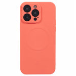 For iPhone 14 Pro Max Magnetic Phone Case TPU Anti-Scratch Cover Compatible with MagSafe