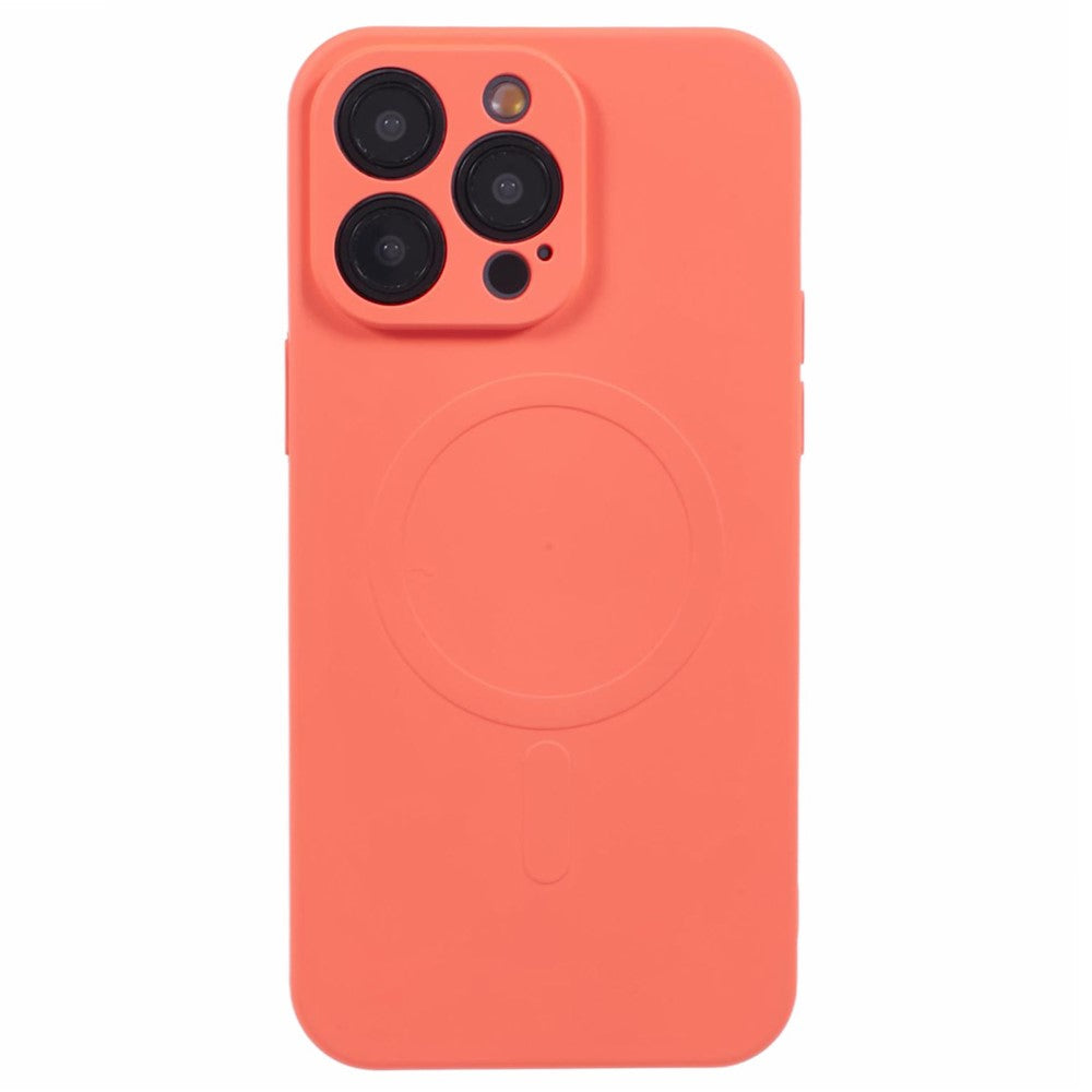 For iPhone 14 Pro Max Magnetic Phone Case TPU Anti-Scratch Cover Compatible with MagSafe