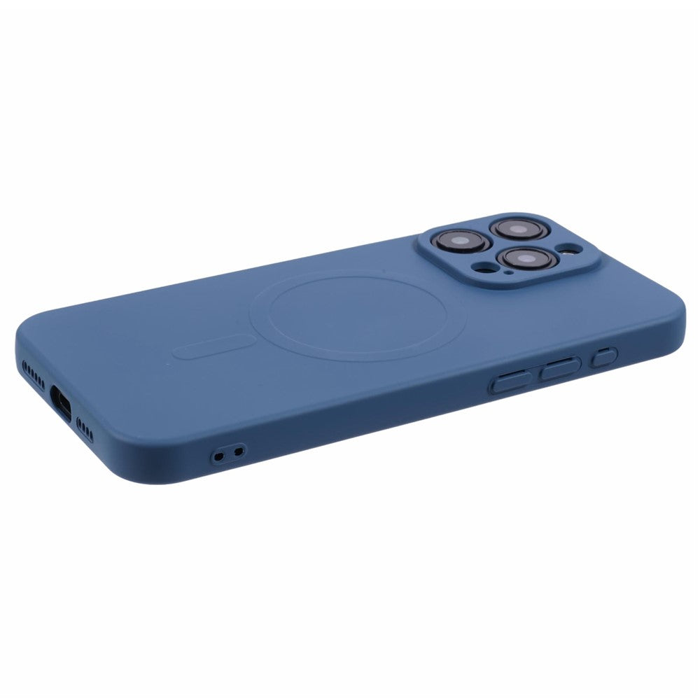For iPhone 14 Pro TPU Phone Case Anti-Drop Protective Cover Compatible with MagSafe