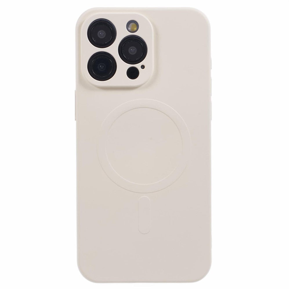 For iPhone 14 Pro TPU Phone Case Anti-Drop Protective Cover Compatible with MagSafe