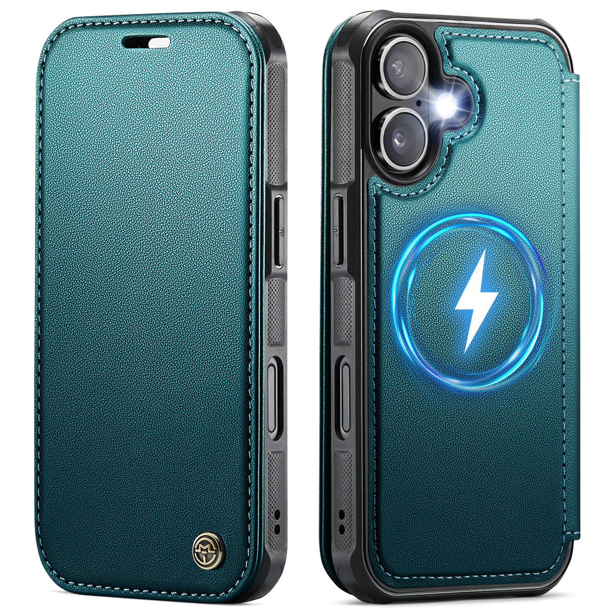 CASEME for iPhone 17 Case  053  Magnetic RFID Blocking Wallet Flip Leather Phone Cover