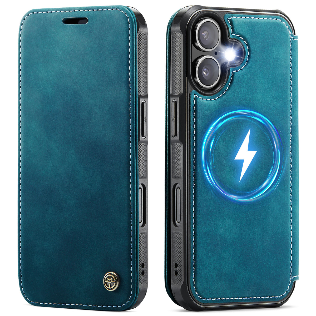 CASEME for iPhone 17 Case  053  Magnetic RFID Blocking Wallet Flip Leather Phone Cover