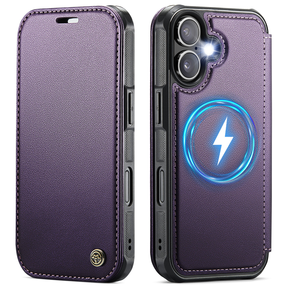 CASEME for iPhone 17 Case  053  Magnetic RFID Blocking Wallet Flip Leather Phone Cover