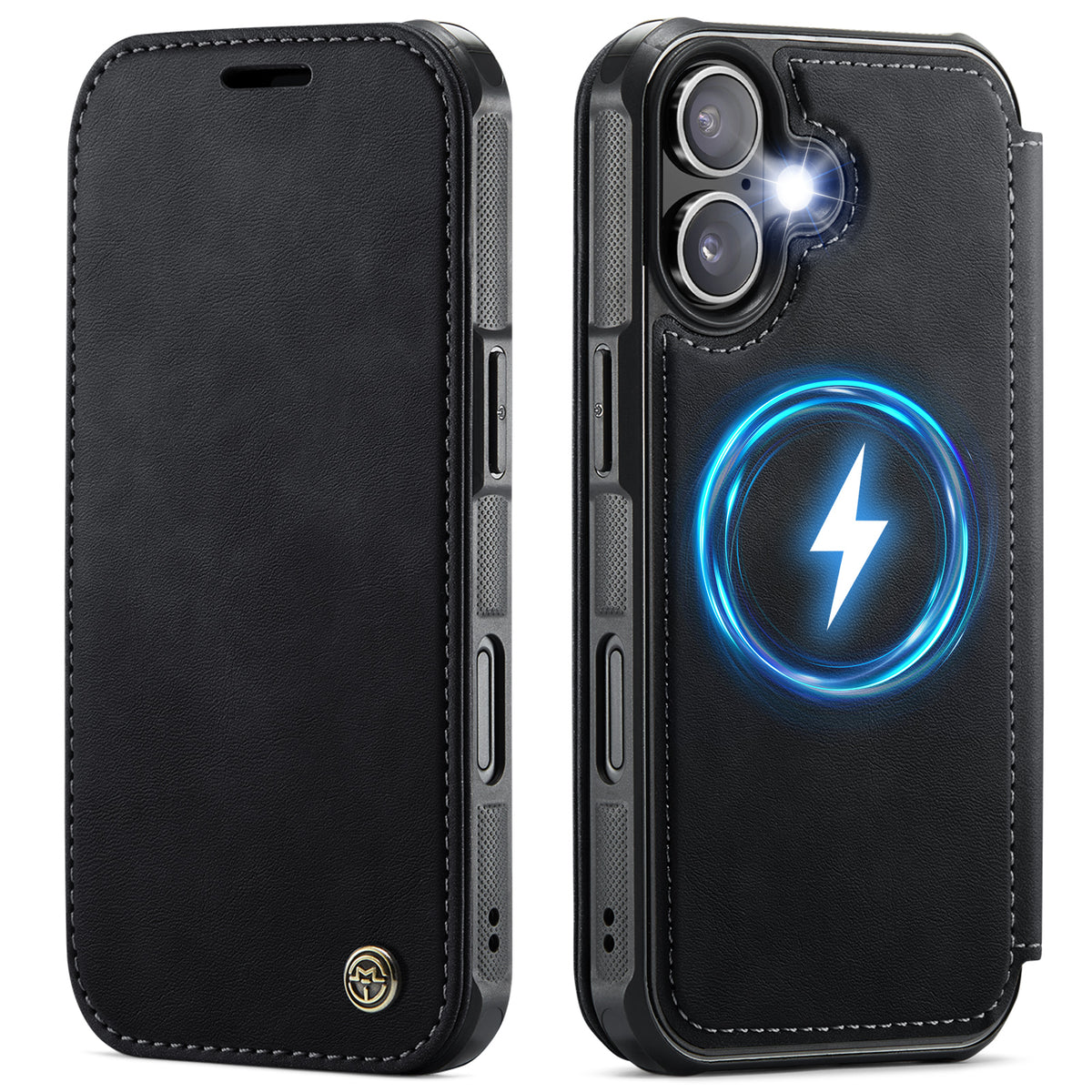 CASEME for iPhone 17 Case  053  Magnetic RFID Blocking Wallet Flip Leather Phone Cover