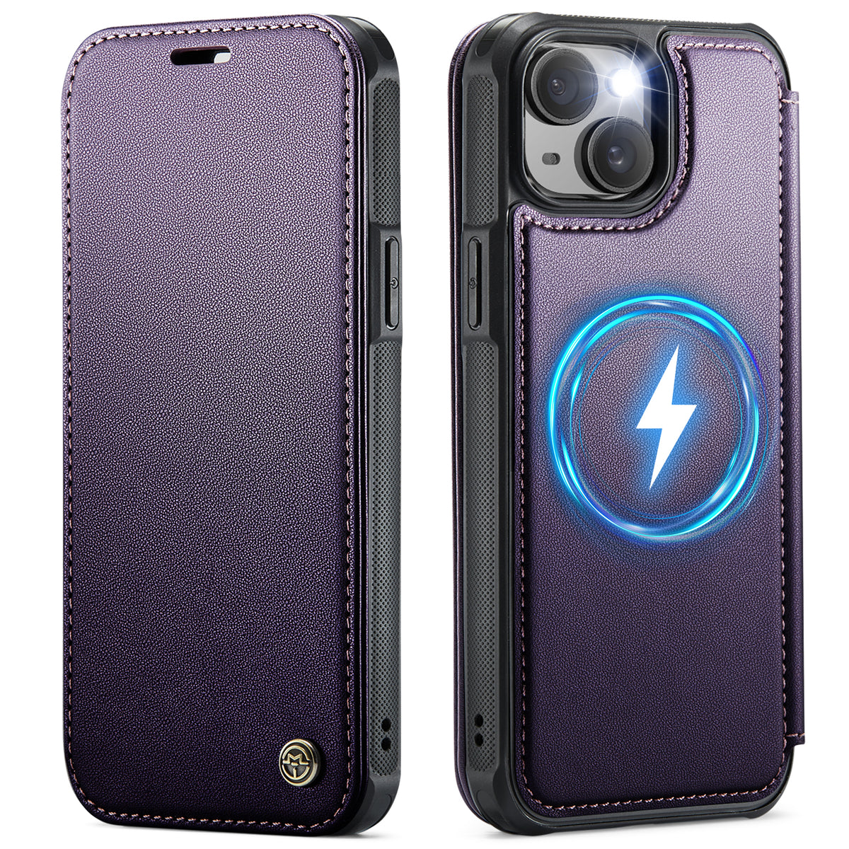 CASEME for iPhone 13 Case  053  Magnetic RFID Blocking Wallet Flip Leather Phone Cover