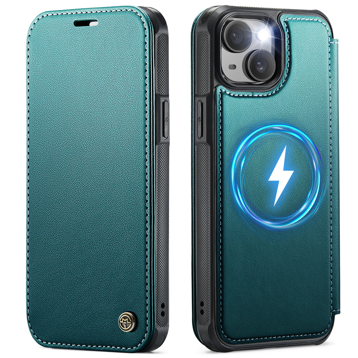 CASEME for iPhone 13 Case  053  Magnetic RFID Blocking Wallet Flip Leather Phone Cover