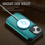 CASEME for iPhone 12 Pro / iPhone 12 Case  053  Magnetic RFID Blocking Wallet Flip Leather Phone Cover