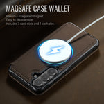 CASEME for Samsung Galaxy S23 Case  053   Magnetic RFID Blocking Wallet Flip Leather Phone Cover
