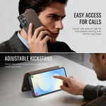 CASEME til Samsung Galaxy S26 FE / S25 FE Cover 053 Magnetisk RFID Blokerende Pung Flip Læder Telefoncover