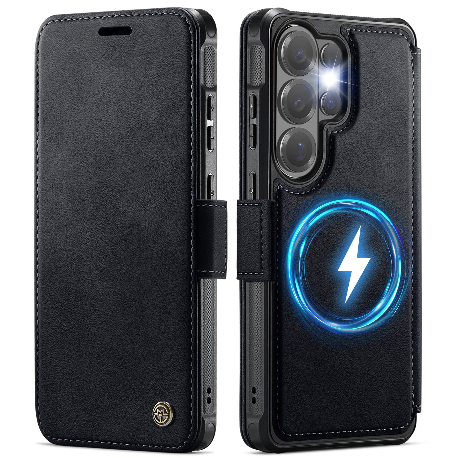 CASEME til Samsung Galaxy S26 Ultra Etui 053 Magnetisk RFID-blokerende pung-flip lædertelefoncover