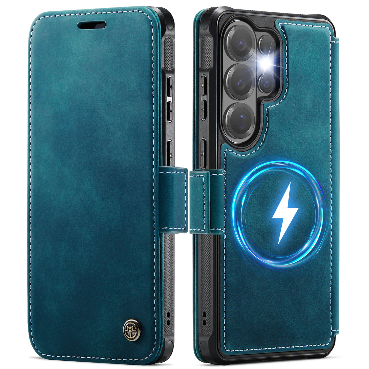 CASEME for Samsung Galaxy S26 Ultra Case  053   Magnetic RFID Blocking Wallet Flip Leather Phone Cover