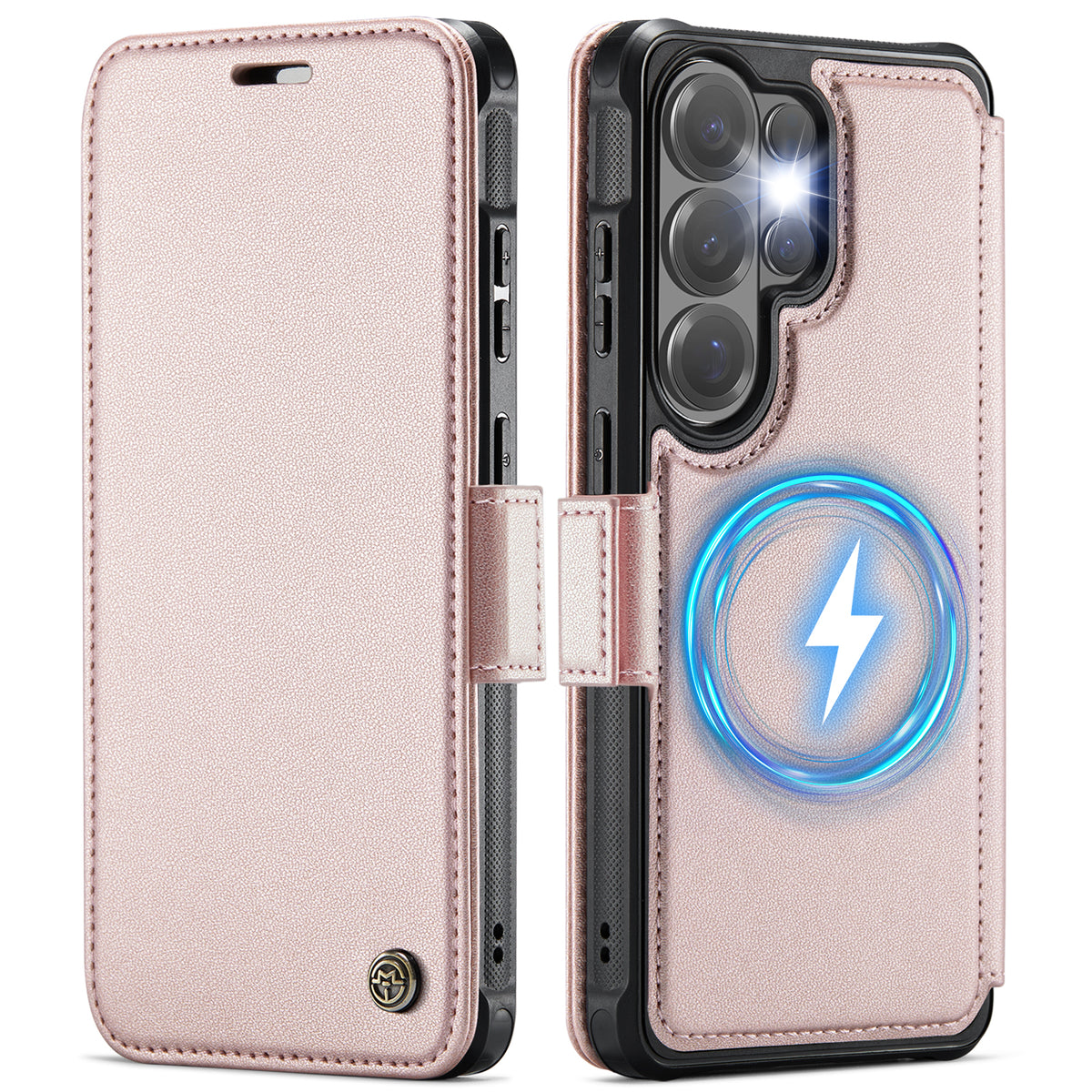 CASEME for Samsung Galaxy S26 Ultra Case  053   Magnetic RFID Blocking Wallet Flip Leather Phone Cover