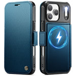 CASEME for iPhone 18 Pro / 17 Pro Case 053 Magnetic RFID Blocking Wallet Flip Leather Phone Cover