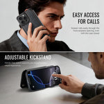 CASEME for iPhone 16 Pro Max Case  053  Magnetic RFID Blocking Wallet Flip Leather Phone Cover