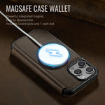 CASEME for iPhone 14 Pro Case  053  Magnetic RFID Blocking Wallet Flip Leather Phone Cover