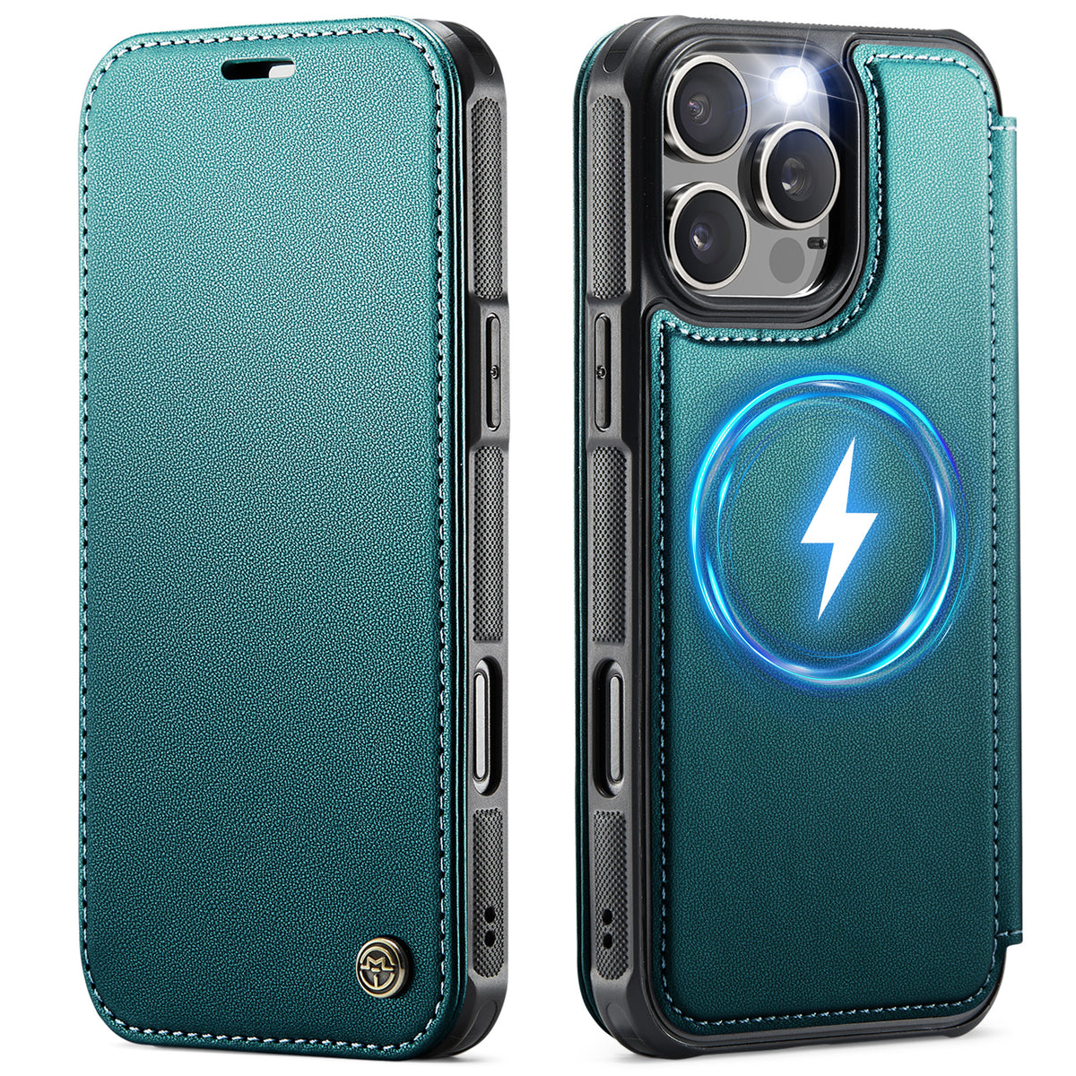 CASEME for iPhone 14 Pro Max Case  053  Magnetic RFID Blocking Wallet Flip Leather Phone Cover