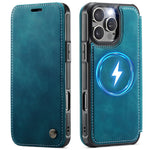 CASEME for iPhone 13 Pro Case  053  Magnetic RFID Blocking Wallet Flip Leather Phone Cover
