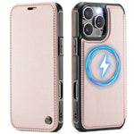 CASEME for iPhone 13 Pro Case  053  Magnetic RFID Blocking Wallet Flip Leather Phone Cover