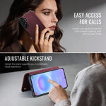 CASEME til Samsung Galaxy A15 5G / Galaxy A15 4G Cover 053 Magnetisk RFID-blokerende pung Flip Læder Telefoncover