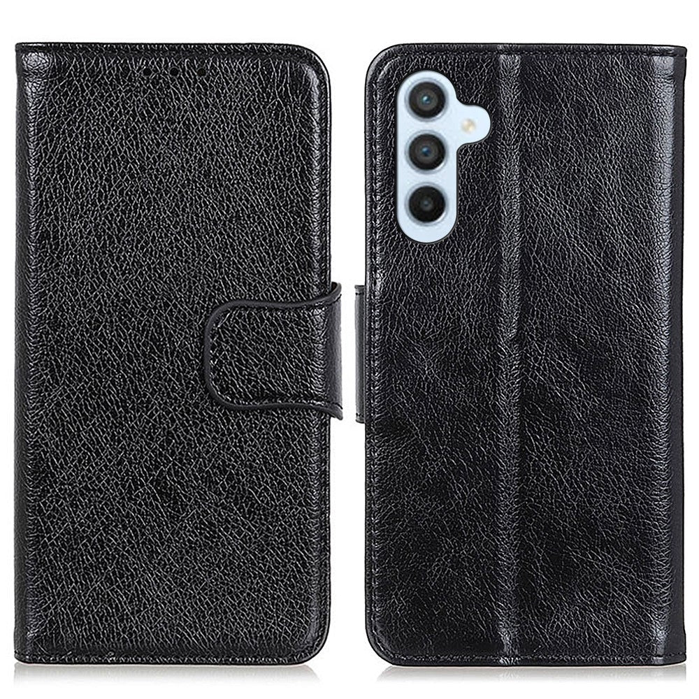 For Samsung Galaxy S26 FE Case Nappa Texture Split Leather Wallet Phone Cover