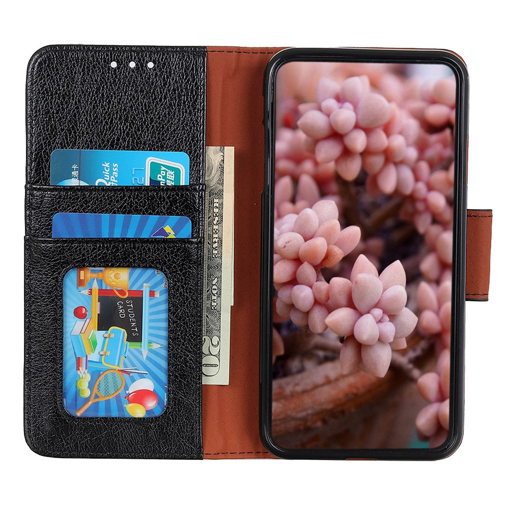 For Samsung Galaxy S26 FE Case Nappa Texture Split Leather Wallet Phone Cover