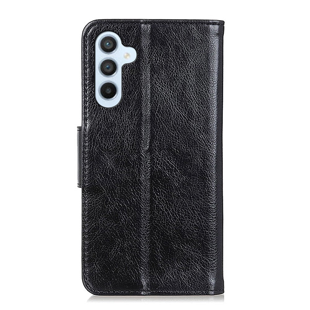 For Samsung Galaxy S26 FE Case Nappa Texture Split Leather Wallet Phone Cover